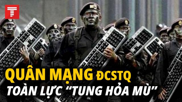 Trung Quốc điều động đội quân mạng khổng lồ bóp méo sự thật