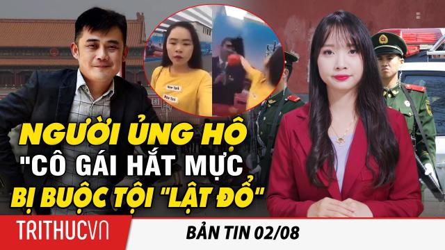 Bản tin 2/8: Người ủng hộ Cô gái hắt mực vào ảnh ông Tập Cận Bình bị buộc tội "kích động lật đổ"