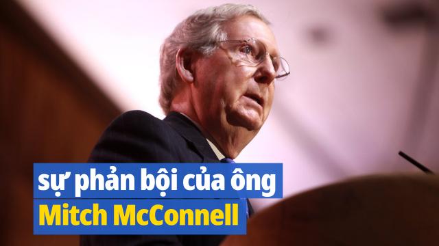 TS. Tạ Điền: Đầm lầy bị phơi bày và sự phản bội của ông Mitch McConnell