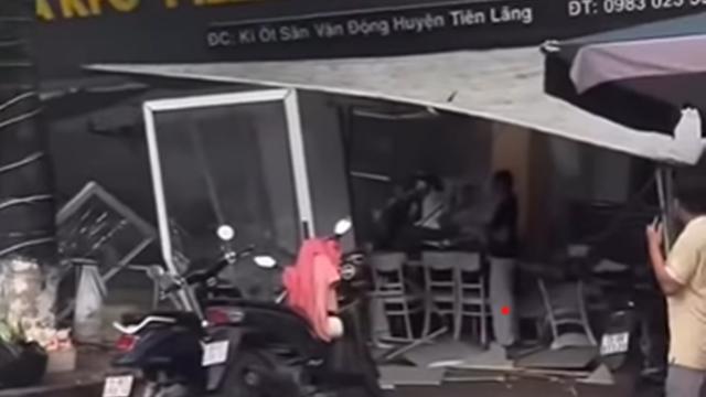 Nổ gas ở Hải Phòng
