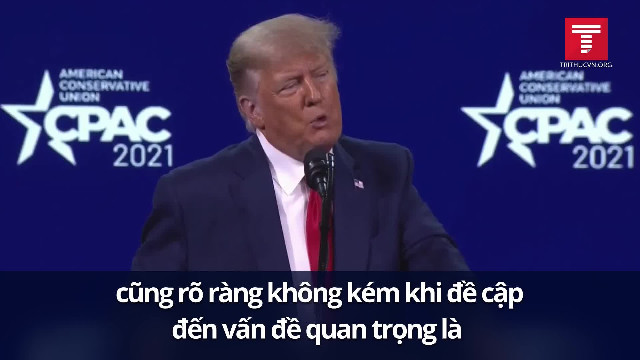 CPAC 2021: ông Trump chỉ trích chính sách giáo dục của ông Biden