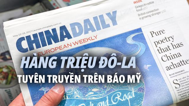 Quảng cáo tuyên truyền trên báo Mỹ: hàng triệu đô-la chỉ trong 4 năm