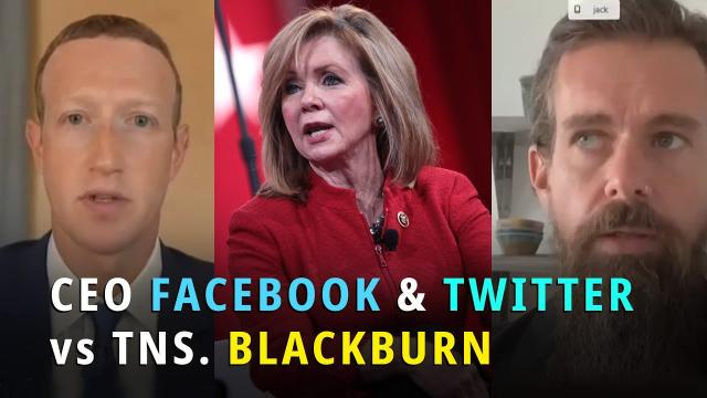 [Việt Sub] Chất vấn gay cấn của TNS Blackburn với CEO Facebook và Twitter