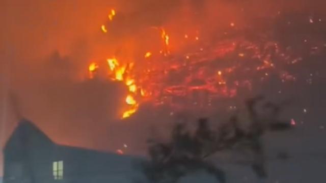 Cháy rừng ở Đại Yên, Quảng Ninh