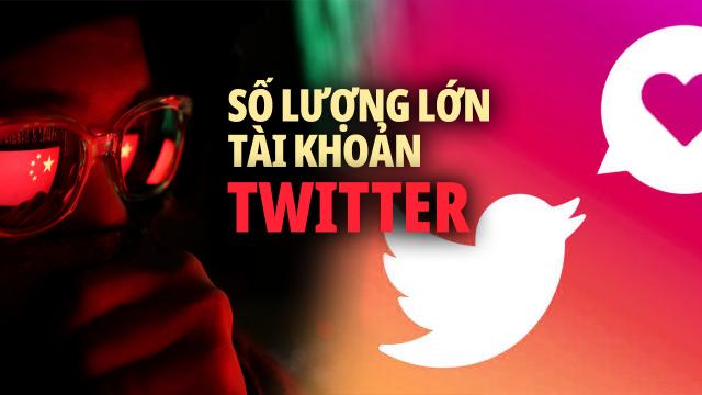 ĐCSTQ dùng lượng lớn tài khoản Twitter tuyên truyền ra nước ngoài