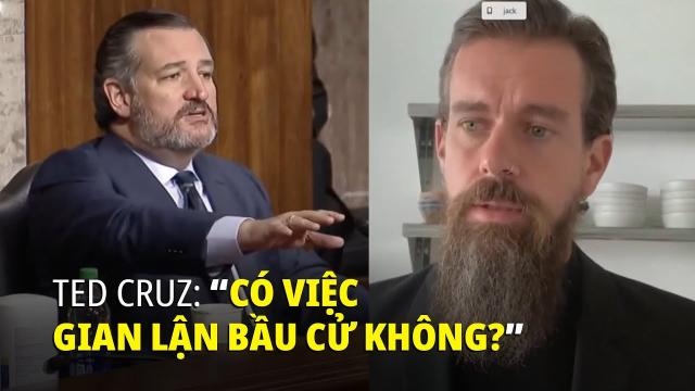 TNS. Ted Cruz xoáy vào việc Twitter, Facebook 'thiên vị chính trị' trong cuộc bầu cử